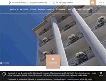 Tablet Screenshot of nordesthotel.com